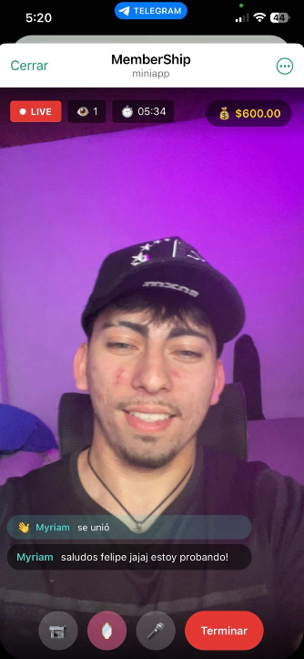 MemberShip - Transmisión en vivo